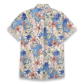 Hawaiian  – Tropical Lily Floral Print Shirt